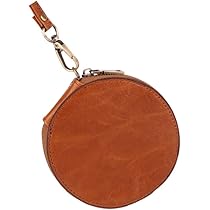 Amazon.com: Mini Coin Purse Round Wallet Round Change Pouch